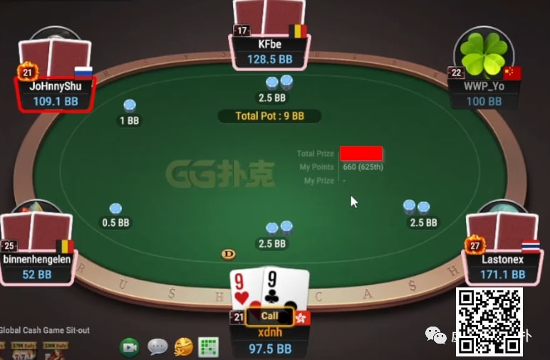 【EPCP扑克】牌局分析：你說超對碰上set算是倒霉，但親愛的那并不是cooler