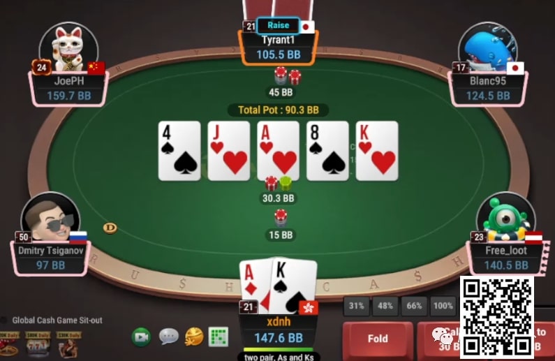 【EPCP扑克】牌局分析：拿得起放得下