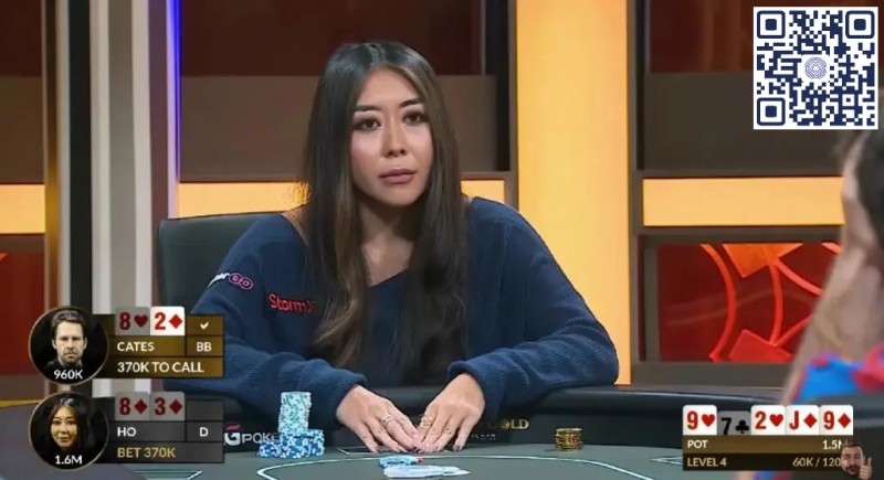 【EPCP扑克】8-high连开三枪诈唬，巧妙利用形象打跑两对