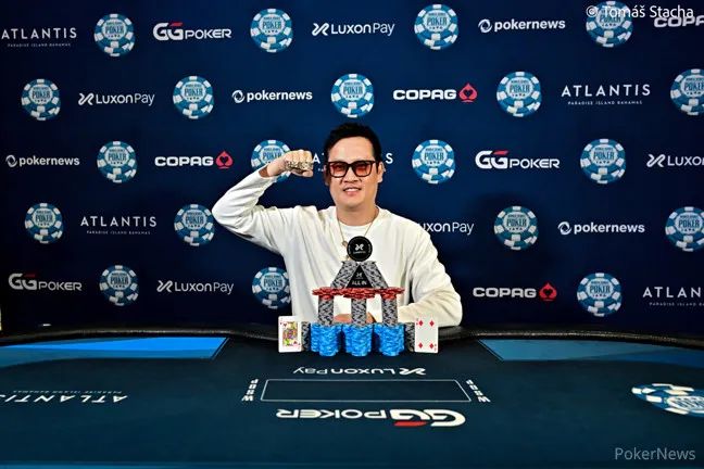 【EPCP扑克】简讯 | 陈东在WSOP天堂赛10,000美元豪客赛夺冠，赢得首条金手链