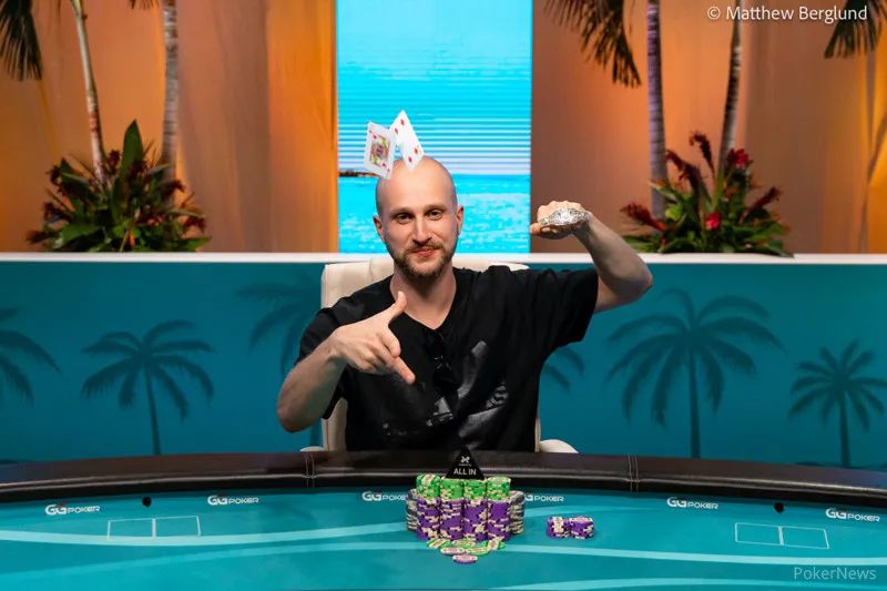 【EPCP扑克】线上大神战胜众多顶尖牌手 夺得WSOP Paradise主赛事的冠军