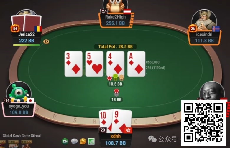 【EPCP扑克】牌局分析：连续超池拿鱼的价值