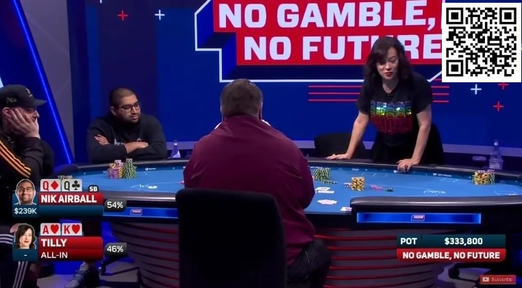 【EPCP扑克】牌局分析：气球哥vs女明星，跟注ALL IN有点狠&#8230;&#8230;