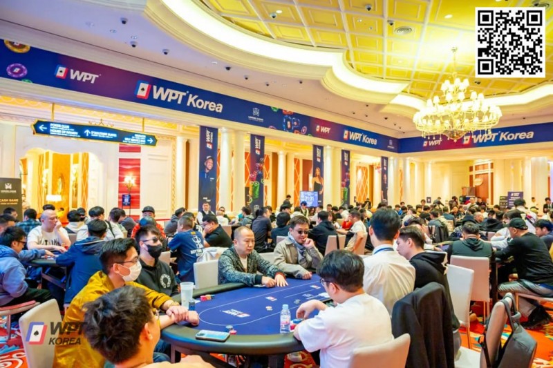 【EPCP扑克】WPT济州岛站｜主赛首战开启！A组吸引319人次参赛余84人晋级！国人选手林岩豪揽83.6万记分笑傲全场！