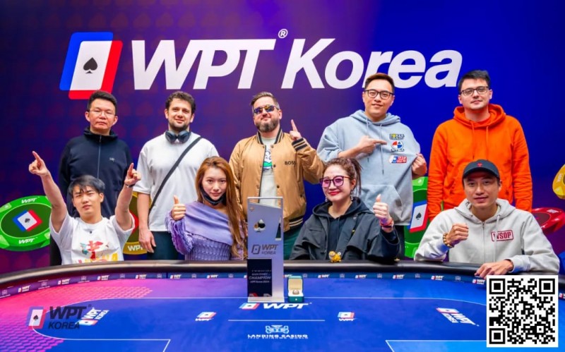 【EPCP扑克】WPT济州岛站｜匈牙利选手Mate Hanusi最短码逆袭翻盘夺取主赛冠军！马莉拿下亚军！