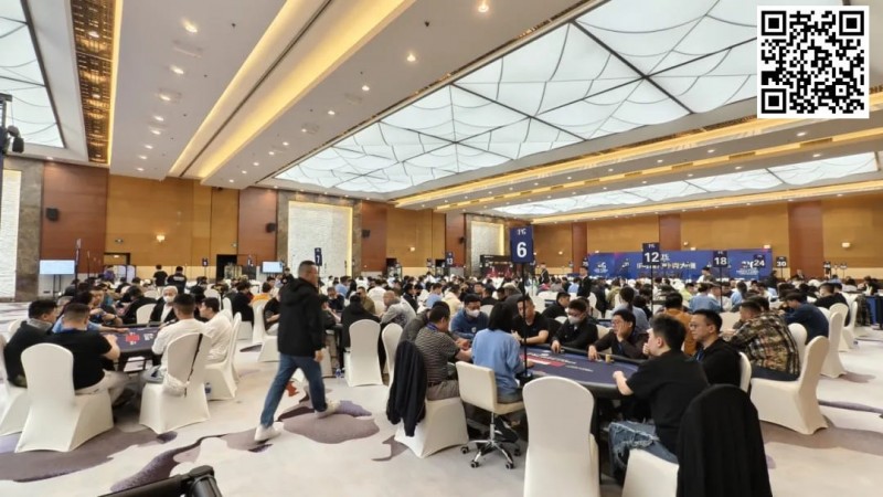 【EPCP扑克】2024IPG合肥站 |渐入佳境，开幕赛B组295人参赛45人晋级，张荣35万记分领跑