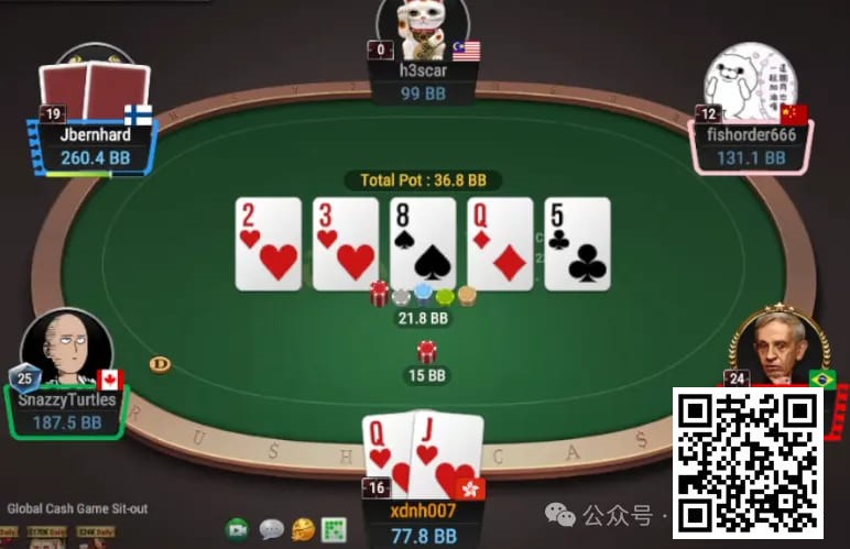 【EPCP扑克】牌局分析：敢于拿鱼的薄价值