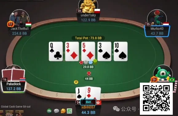 【EPCP扑克】牌局分析：Combo draw请不要玩得那么猥琐