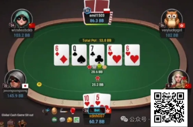 【EPCP扑克】牌局分析：开了第二枪就要开第三枪