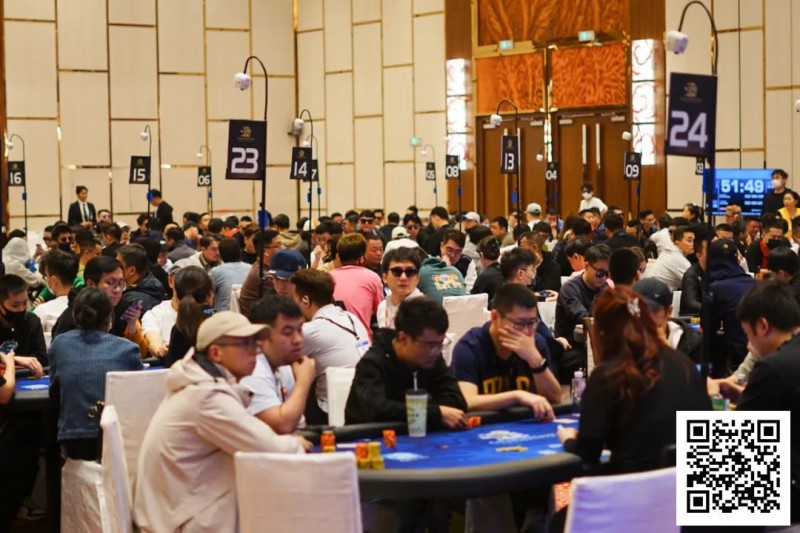 【EPCP扑克】2025CPG®海棠湾巡游赛 | 陈华超88撞JJ无缘主赛234人奖励圈，金波121.4万记分牌领跑124人晋级第三轮