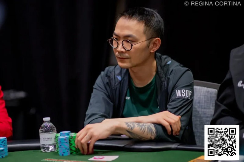 【EPCP扑克】2025WSOP | Wang Yilong以第二大记分牌携手Ren Lin进入68号赛事16强