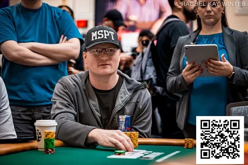 【EPCP扑克】A-high泡沫线抓鸡保命翻倍，赢下WSOP主赛生死战