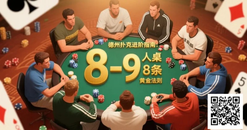 【EPCP扑克】进阶：8-9人桌深码局的8条黄金法则
