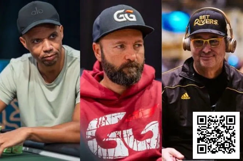 【EPCP扑克】扑克三巨头的WSOP成绩单：Ivey量少而精，丹牛首次盈利，Hellmuth刷经验值