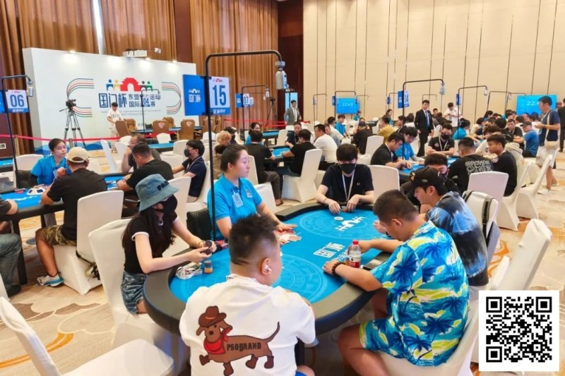 【EPCP扑克】国门杯·防城港 | 正式开赛！开幕赛333人次参赛59人晋级下一轮，颜豪俊、姚远分别领跑预选赛A/B组