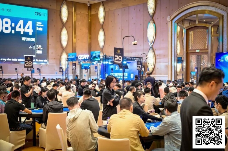 【EPCP扑克】2025CPG®横琴湾巡游赛 | 首轮战罢，主赛1780人次参赛，598人晋级第二轮，佟鑫领跑C组