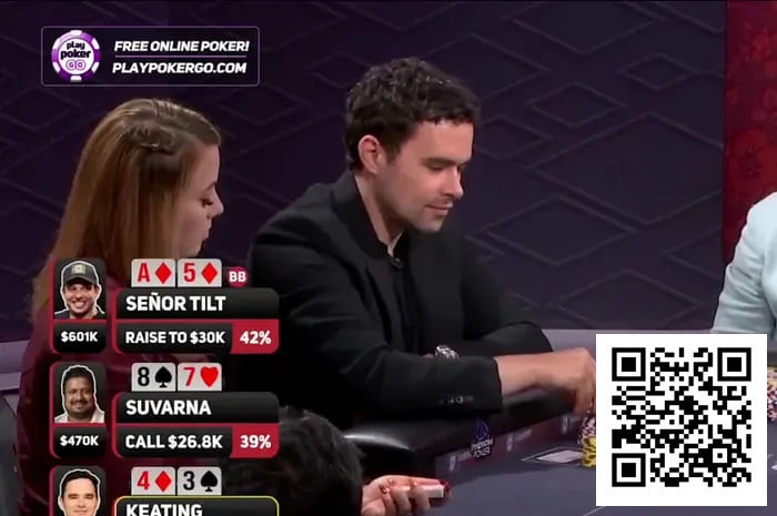 【EPCP扑克】高额桌惊现惊天诈唬,Alan Keating一手葬送130万底池