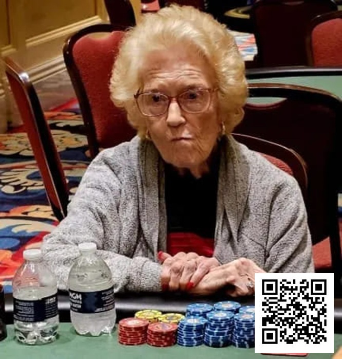 【EPCP扑克】扑克老奶奶高龄88岁，首次参加千人MTT竟一路打到第14名！