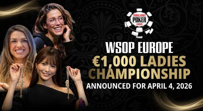 【EPCP扑克】WSOP欧洲站女士赛亮相布拉格！冠军将颁发全新设计金手链