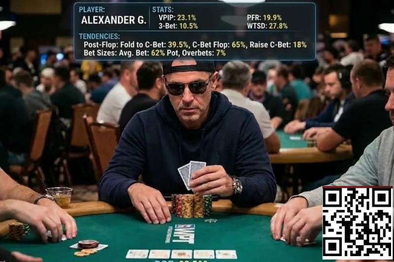 【EPCP扑克】牌桌上遇到个“赌神”,直到我看见他眼镜腿上的蓝光….