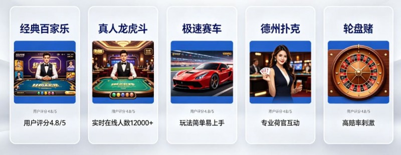 【EPCP扑克】开云体育真人视讯板块:最受欢迎的5款游戏推荐