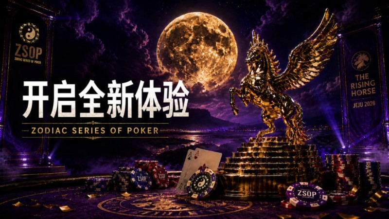 【EPCP扑克】开启 Zodiac Series of Poker 全新体验：为什么你绝不能错过这场赛事！