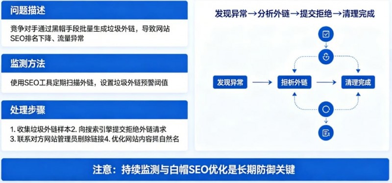【EPCP扑克】博彩平台的“负面SEO”防御：竞争对手恶意刷垃圾外链怎么办？