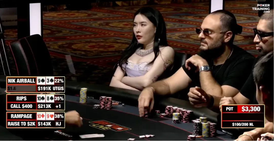 【EPCP扑克】All in姐Britney遭移出WSOP首场高额直播游戏