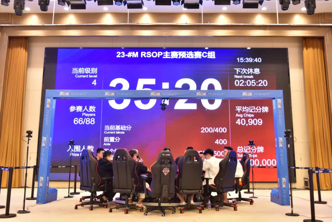 【EPCP扑克】第五届河海杯｜主赛首轮战罢！总共423人次参赛87人晋级，刘成龙/田传坤分别领跑预选赛C/D组