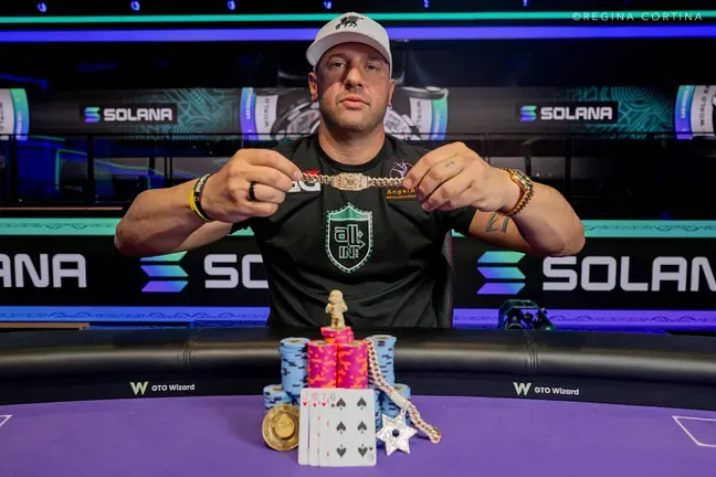 【EPCP扑克】Michael Mizrachi $10K PLO赛拿下个人第9条WSOP金手链