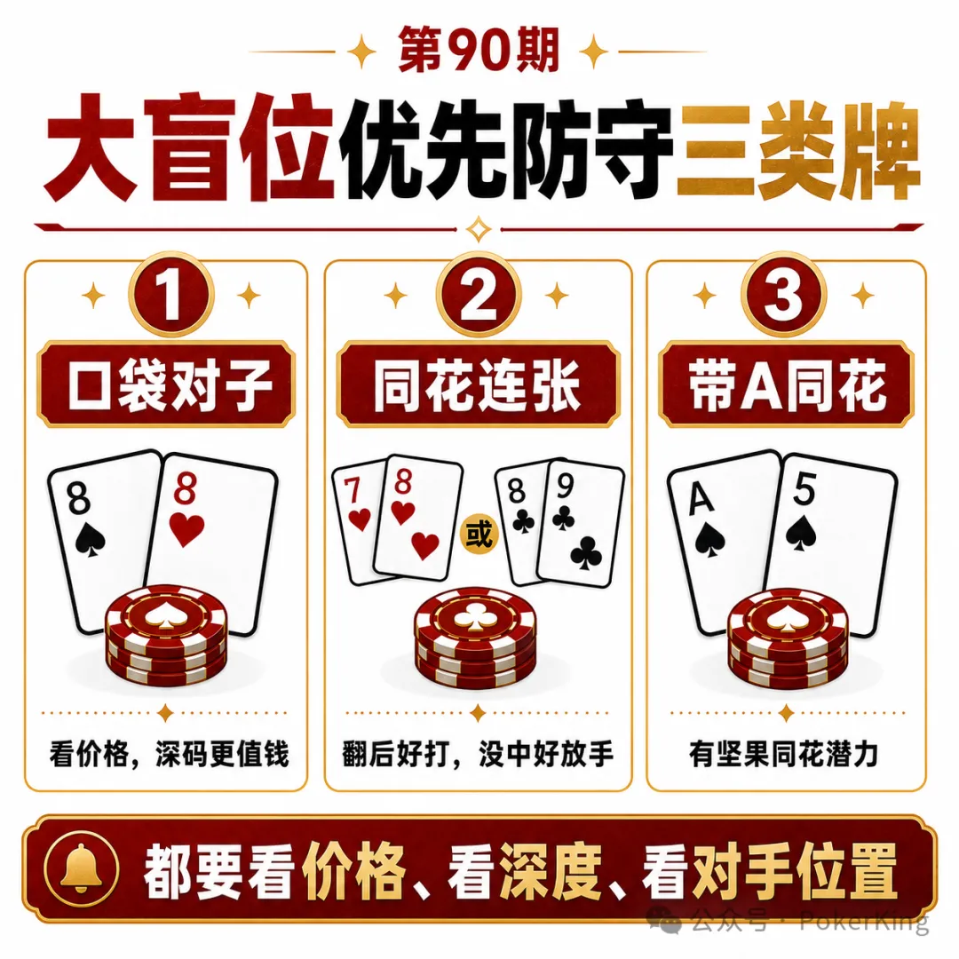 【EPCP扑克】大盲位漏钱指南:为什么你明明没输大池,筹码却在一点一点少?