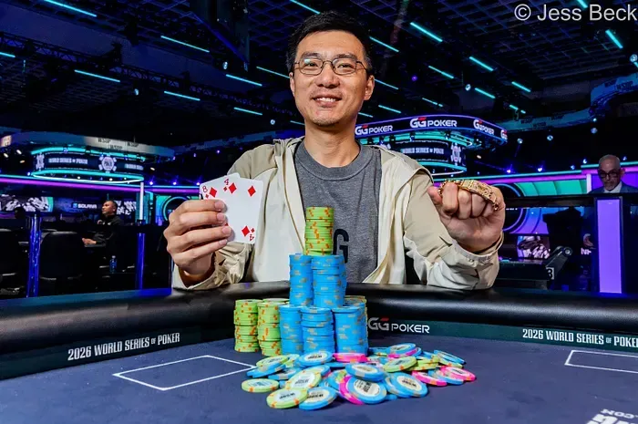 【EPCP扑克】TikTok中国工程师斩获WSOP金手链,一度仅剩4个大盲