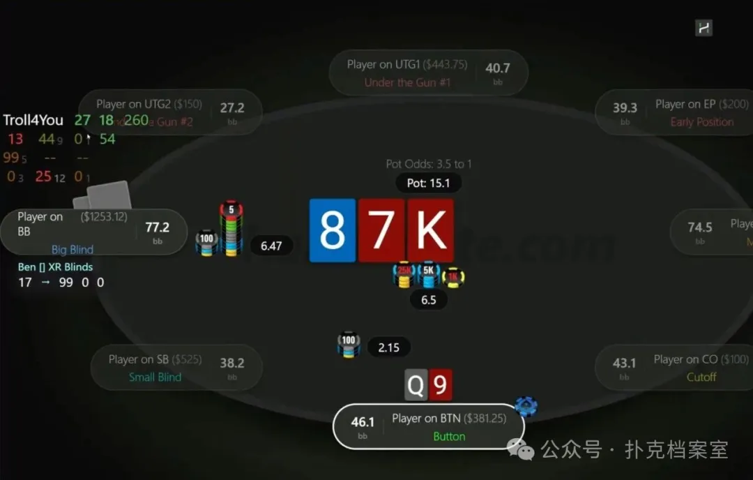 【EPCP扑克】被疯狂check-raise折磨?WSOP线上主赛冠军:别怂,用3-bet反杀他
