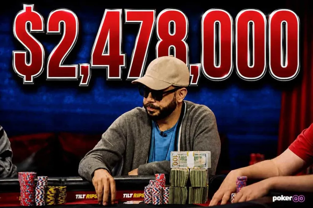 【EPCP扑克】太疯了!10高惊天诈唬轰出426万美元新纪录巨池,同花会被吓跑吗?