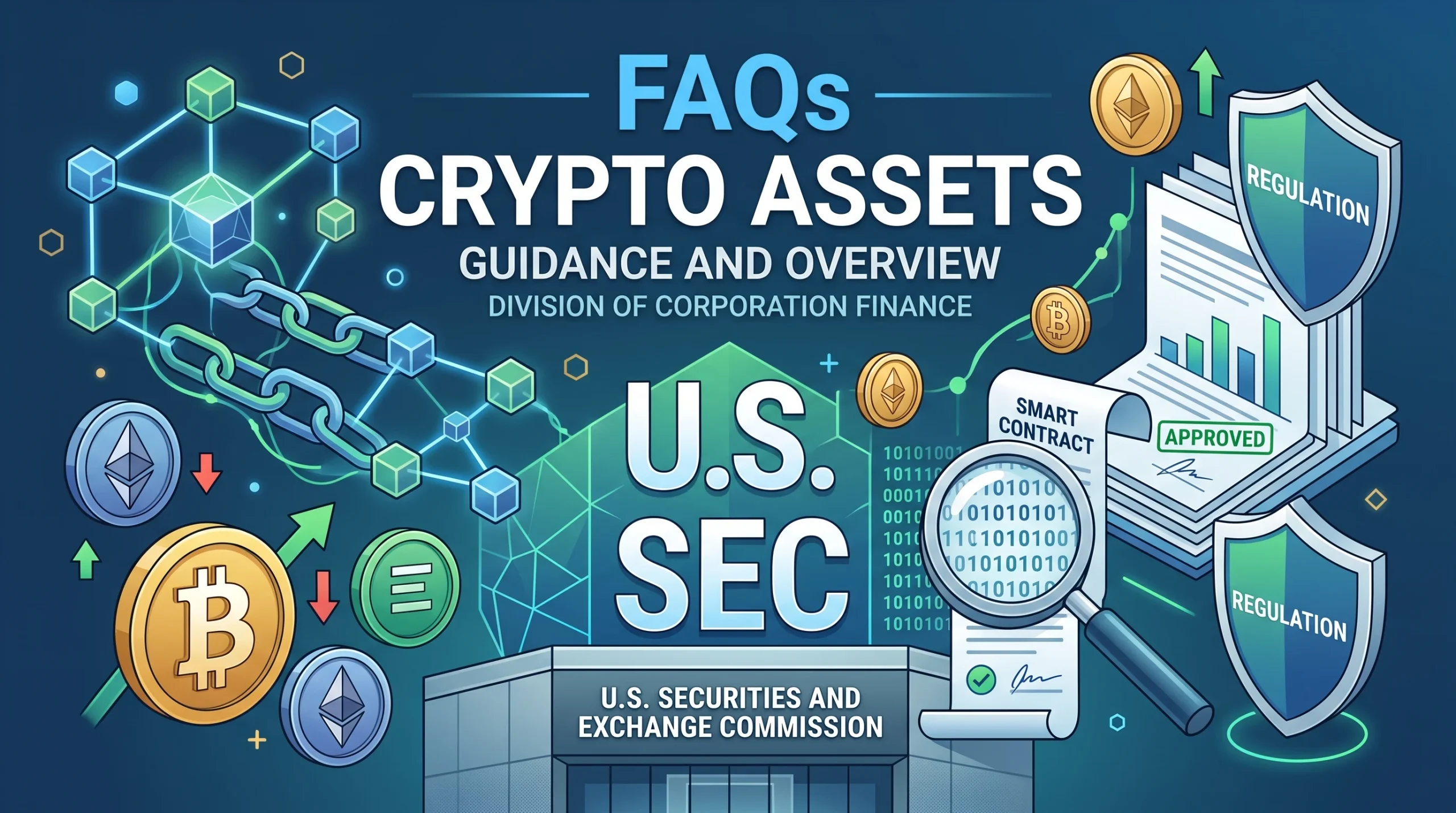 SEC发布加密资产FAQ：进一步明确“非证券加密资产”与“投资合同”的边界