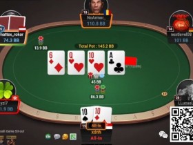 【EPCP扑克】牌局分析:顶对弱踢听花要不要block bet