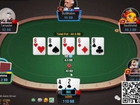 【EPCP扑克】牌局分析:8.88倍超池bluff