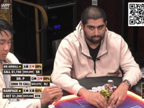 【EPCP扑克】趣闻 | Rampage在对阵Nik Airball时赢得 47.5万的巨大彩池