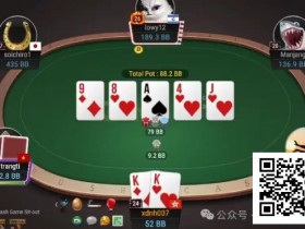 【EPCP扑克】牌局分析:3枪超小block bet