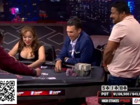 【EPCP扑克】三人翻牌全下,发四次牌争夺110万美元巨池,A高成为最大赢家