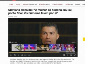 【EPCP扑克】C罗专访言论引热议:“我是史上最佳,数字说明一切”